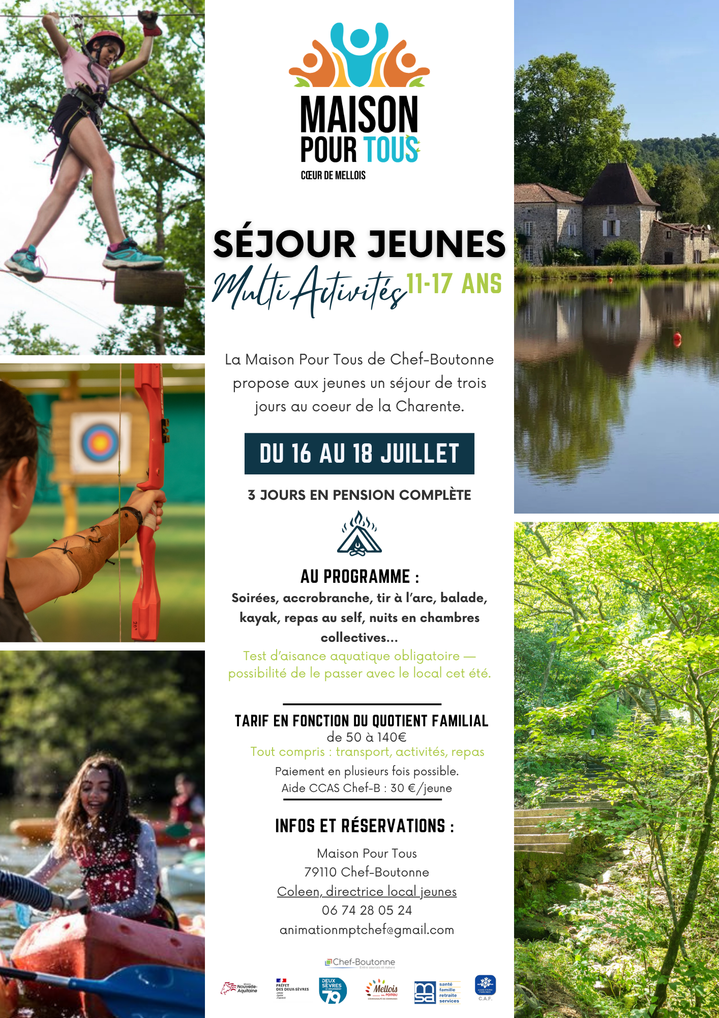 Séjour MPT juillet