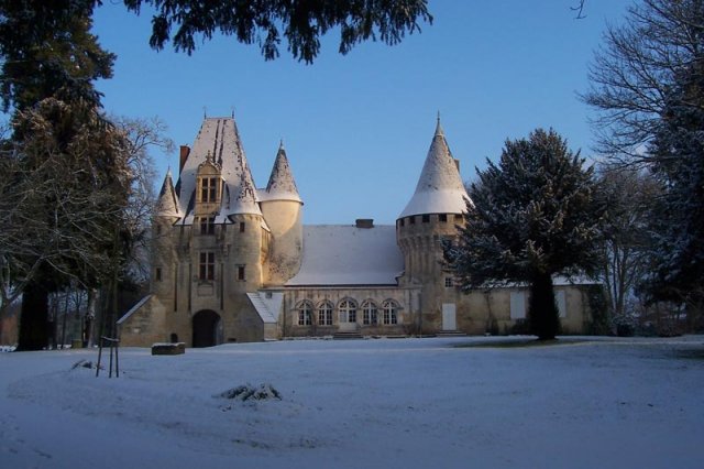 Le château l'hiver
