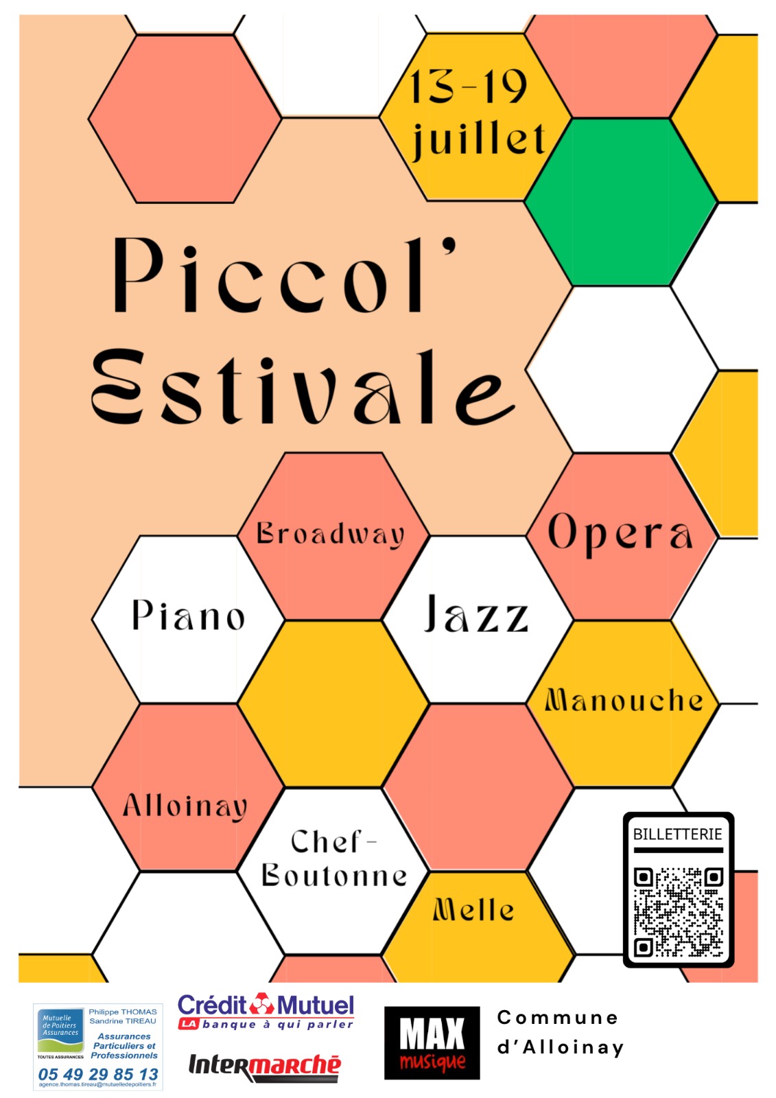 Affiche Piccol Estivale